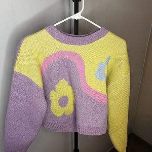 Zara Flower Sweater